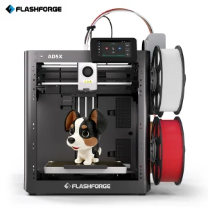 TOP7 입문용 3D 프린터 추천 추천 모델 Flashforge AD5X 멀티컬러 600mm/s 초고속 CoreXY 오토레벨링 3D 프린터, 블랙, AD5X