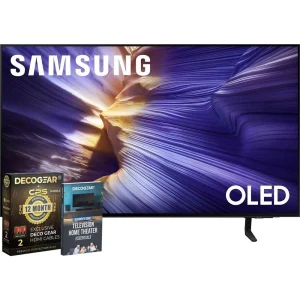 TOP7 65인치 OLED TV 추천 추천 모델 삼성 65인치 OLED 4K S90F 스마트 TV (2025) 비전 AI, HDR+, 글레어 프리 번들 및 CPS 독점 1년 보호 데코 기어 완비 홈 시어터 초보자 가이드북