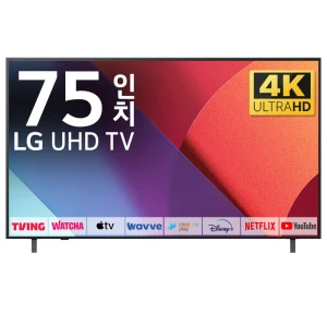 TOP10 75인치 TV 추천 추천 모델 LG TV 189cm(75인치) 25년형 울트라 HD 4K LED 스마트 티비 75UA7500 로컬변경, 189cm(75인치), 75UA7500, 스탠드형, 방문설치