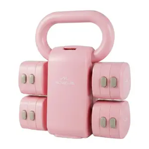 TOP5 무게조절 케틀벨 추천 추천 모델 2in1 케틀벨,아령,무게조절,실내 운동기구, Pink, 1세트, 5.5kg
