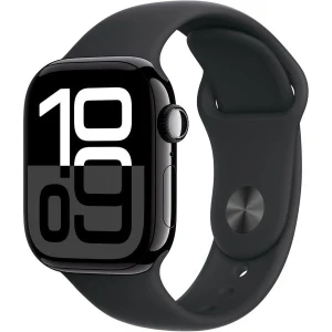 TOP7 애플워치 추천 추천 모델 애플워치 스마트워치 스포츠 밴드 Apple Watch 시리즈 10 GPS 42mm - 블랙 밴드가 있는 제트 알루미늄 케이스 S/M 리퍼
