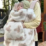 TOP17 아기띠 워머 추천 추천 모델 [꿈과별]코코잠 베어 아기띠워머 무릎담요 애기띠