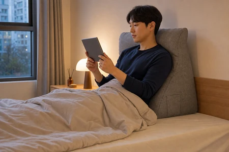 TOP7 침대에서 책·태블릿 볼 때 허리 편한 등받이 쿠션 추천