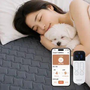 TOP19 카본매트 추천 추천 모델 한일의료기 27년형 탄소매트 IoT 스마트폰 온도조절 에어셀 쿠션 전기매트