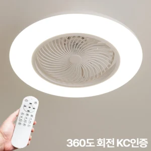 TOP10 거실 실링팬 추천 추천 모델 LED 천장선풍기 뉴 라이트에어 360 회전 실링팬 방등 천장등 조명 KC인증 제품 모터 AS 5년 보장