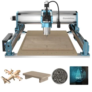 TOP7 CNC 조각기 추천 추천 모델 Genmitsu - 4040-PRO MAX CNC 710W 3 GRBL 기계 트리머가있는 ​​CNC 라우터와 선형