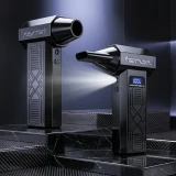 TOP7 무선 에어건 추천 키보드·차량 청소용 비교 추천 모델 HUIJII 하이파워 190000RPM 무선 포터블 멀티 에어건, P90, 블랙