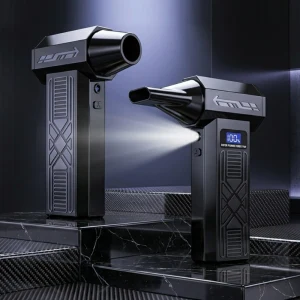 TOP7 무선 에어건 추천 키보드·차량 청소용 비교 추천 모델 HUIJII 하이파워 190000RPM 무선 포터블 멀티 에어건, P90, 블랙