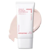 TOP7 데일리 선크림 피부타입별 추천 추천 모델 이니스프리 톤업 노세범 EX 선스크린 SPF50+ PA++++