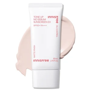 TOP7 데일리 선크림 피부타입별 추천 추천 모델 이니스프리 톤업 노세범 EX 선스크린 SPF50+ PA++++
