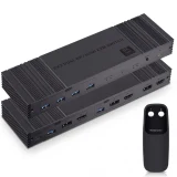 TOP10 KVM 스위치 추천 추천 모델 듀얼 디스플레이 KVM스위치 컴퓨터 2대 HDMI 2.0 DP 1.4 8K