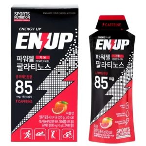 TOP20 에너지젤 추천 추천 모델 엔업 카페인 부스터 파워젤 에너지젤 팔라티노스 자몽맛(45gx6포)