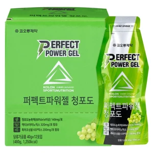 TOP20 에너지젤 추천 추천 모델 코오롱제약 퍼펙트 파워젤 청포도 12p