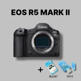 TOP10 풀프레임 카메라 추천 추천 모델 캐논 EOS R5 MARK ll/R5M2 BODY + 청소SET + 리더기 [렌즈미포함], 블랙