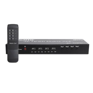 TOP6 HDMI 셀렉터 추천 추천 모델 넥스트유 2X4 HDMI 4K 60Hz 4:4:4 매트릭스 스위치 4224UHDM-DS, 1개