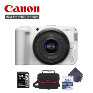TOP7 렌즈 교환식 카메라 추천 추천 모델 [캐논공식파트너] 캐논 EOS R50V/RF-s 14-30mm IS STM PZ KIT/128GB/화이트/브이로그카메라