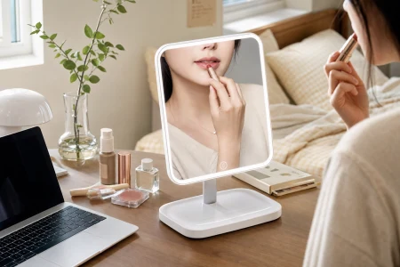 TOP7 화장대 놓을 곳 없는 작은 책상 LED 메이크업 거울 추천