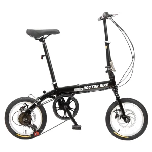 TOP10 경량 미니벨로 추천 추천 모델 닥터바이크 F-14 ROCKET 접이식 스틸 디스크 브레이크 11.5kg 신장 135~180cm
