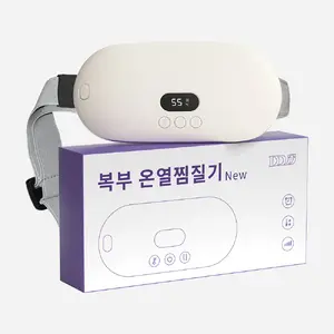 TOP10 허리 마사지기 추천 추천 모델 DDJJ 복부 온열찜질기 마사지기 허리 안마기 무선 5단온도 충전식, 화이트, 단일상품