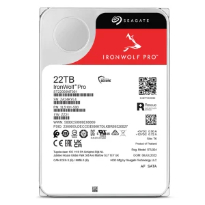 TOP7 NAS HDD 추천 추천 모델 씨게이트 IronWolf PRO NAS용 HDD 2p, 22TB, ST22000NT001