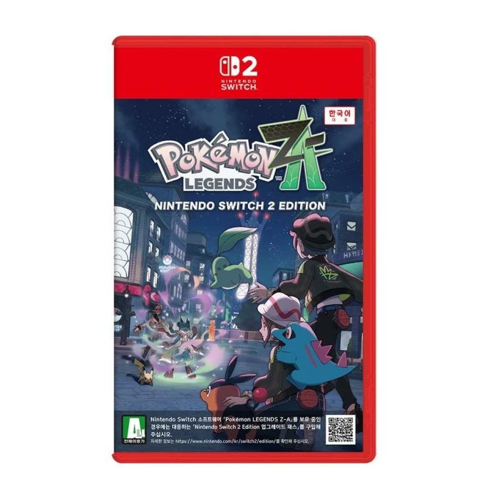 포켓몬 레전드 Z-A Nintendo Switch 2 Edition 실제 패키지