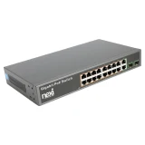 TOP10 PoE 스위칭허브 추천 추천 모델 넥시 16 + 2 + 2 SFP 포트 250W 기가비트 POE 스위치 NX1124, NX-POE3216S, 1개