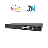 TOP10 PoE 스위칭허브 추천 추천 모델 솔텍 SFC516HP-V3 PoE 16포트 1G SFP 2포트 PoE 광스위치허브