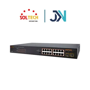 TOP10 PoE 스위칭허브 추천 추천 모델 솔텍 SFC516HP-V3 PoE 16포트 1G SFP 2포트 PoE 광스위치허브