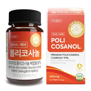 TOP7 풀 청소 로봇 추천 추천 모델 [정품] 플러스케어 폴리코사놀 117.6mg 1일 식약청 인증 해썹, 1개, 60정