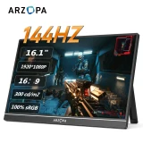 TOP7 휴대용 게이밍 모니터 추천 추천 모델 ARZOPA Z1FC 16.1인치 FHD 144Hz 휴대용 게이밍 모니터