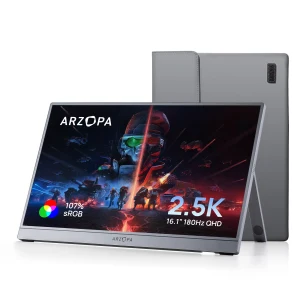 TOP7 휴대용 게이밍 모니터 추천 추천 모델 ARZOPA Z3FC 16.1인치 2.5K 180Hz 휴대용 게이밍 모니터