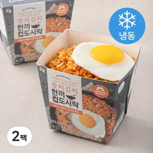 TOP20 도시락 밥 추천 추천 모델 [로켓프레시] 오쿡 참치김치 한끼 컵도시락 (냉동)