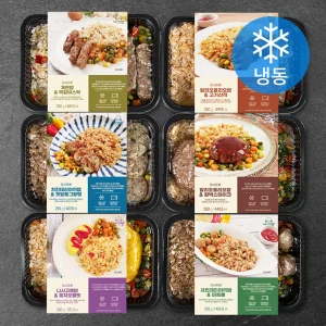 TOP20 도시락 밥 추천 추천 모델 마시뜨랑 도시락 볶음밥 250g x 6종세트 (냉동)