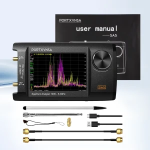 TOP7 스펙트럼 분석기 추천 추천 모델 새로운 PORTXVNSA 4인치 IPS LCD SA5 다기능 휴대용 스펙트럼 분석기 100k-5.3GHz 신호 발생기(배터리 포함