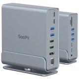 TOP7 썬더볼트4 독 추천 추천 모델 Soopii 15in1 USB4 C타입 멀티 포트 허브 독 썬더볼트 확장 DS151