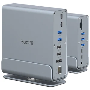 TOP7 썬더볼트4 독 추천 추천 모델 Soopii 15in1 USB4 C타입 멀티 포트 허브 독 썬더볼트 확장 DS151