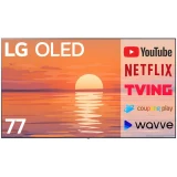 TOP7 투명 TV 추천 추천 모델 LG전자 4K UHD OLED TV, 77인치, OLED77C3, 벽걸이형, 방문설치