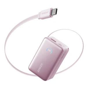 TOP7 여행용 보조배터리 추천 추천 모델 앤커 나노 파워뱅크 10000mAh 45W 보조배터리 (C타입 케이블 일체형)