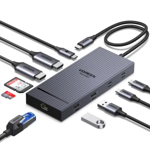 TOP7 USB-C 허브 추천 노트북·맥북 멀티허브 비교 추천 모델 UGREEN Revodok Pro 10포트 USB-C 멀티허브 CM886