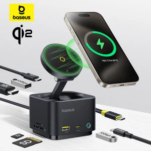TOP7 USB-C 허브 추천 노트북·맥북 멀티허브 비교 추천 모델 베이스어스 7 in 1 맥세이프 무선 충전 USB-C 멀티허브