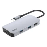 TOP7 USB-C 허브 추천 노트북·맥북 멀티허브 비교 추천 모델 벨킨 USB-C 5in1 멀티 포트 허브 어댑터 AVC007fqSGY V2