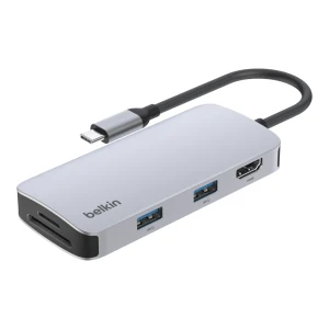 TOP7 USB-C 허브 추천 노트북·맥북 멀티허브 비교 추천 모델 벨킨 USB-C 5in1 멀티 포트 허브 어댑터 AVC007fqSGY V2