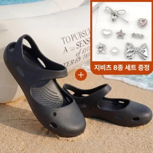 TOP10 방수 샌들 추천 추천 모델 벨로루아 메리제인 초경량 발편한 여성 아쿠아샌들 지비츠세트
