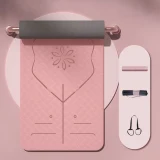 TOP10 요가매트 추천 추천 모델 Tooliva 두꺼운 TPE 요가매트 미끄럼방지 홈트 필라테스 매트, 1개, 핑크
